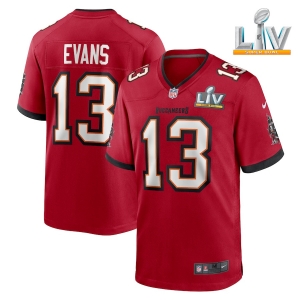 Men's Mike Evans Red Super Bowl LV Player Limited Team Jersey