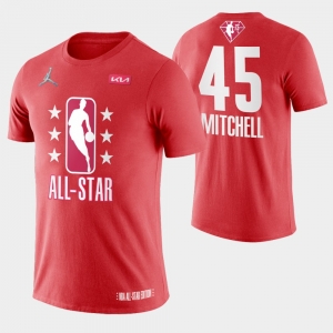 Adult Donovan Mitchell Maroon 2022 All-Star Game Name &amp; Number T-Shirt