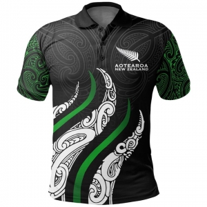 Aotearoa New Zealand 2020 Mens Football Polo Shirt