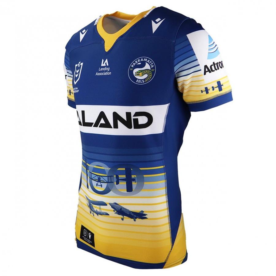 Parramatta Eels 2021 Men's Rugby Anzac Jersey