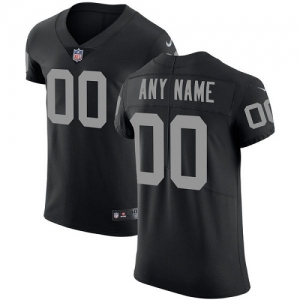 Men's Black Customized Elite Team Jersey