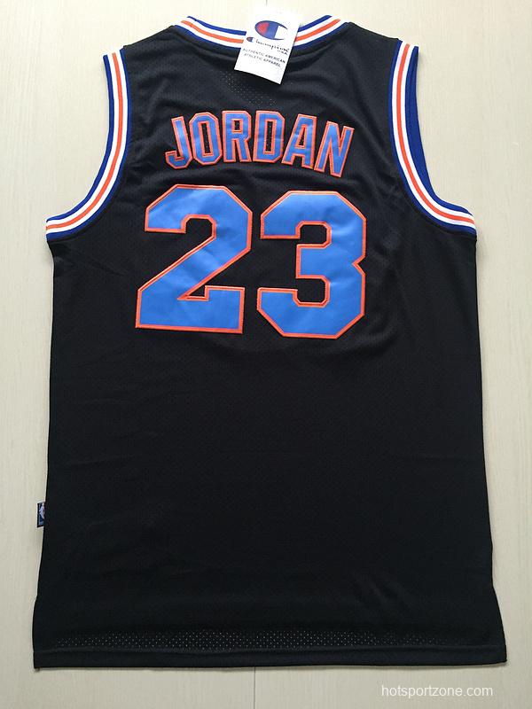 Michael Jordan 23 Movie Edition Black Basketball Jersey Kit