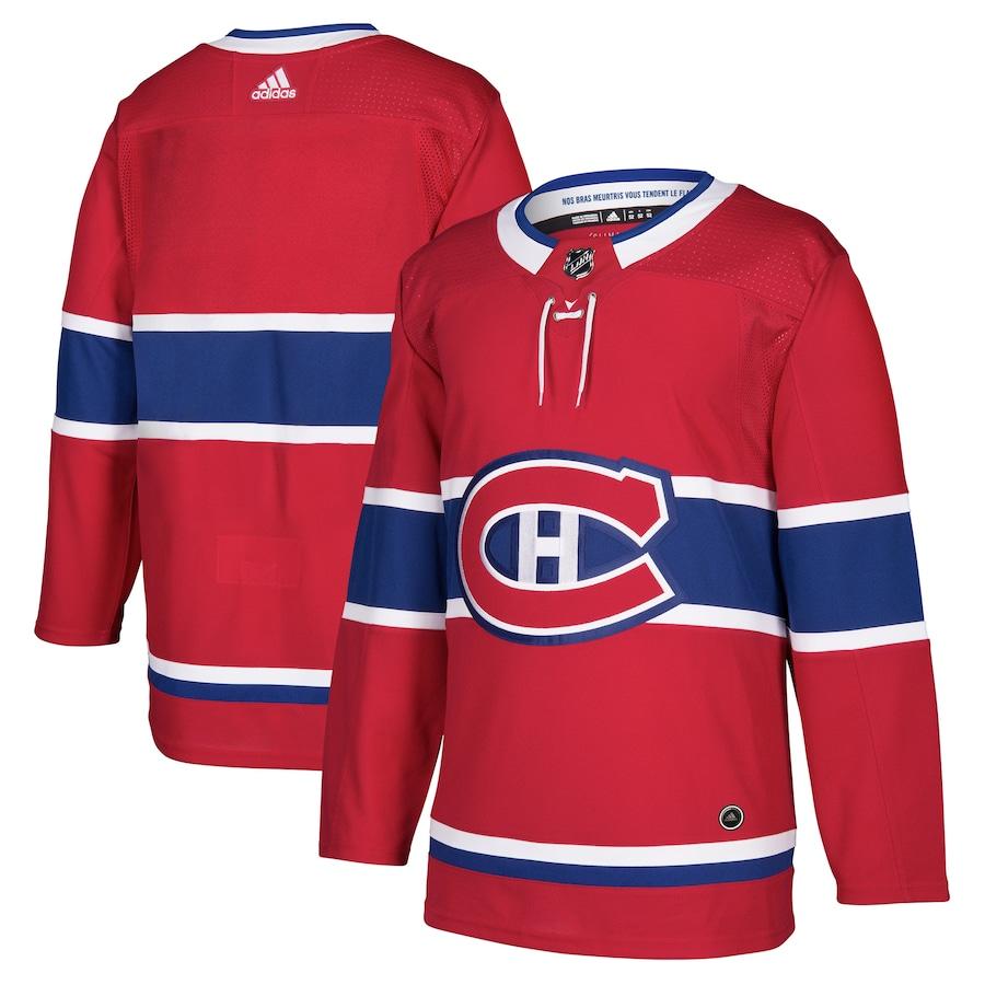 Men's Red Home Blank Team Jersey