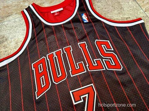 Men's Toni Kukoc Black Retro Classic Team Jersey