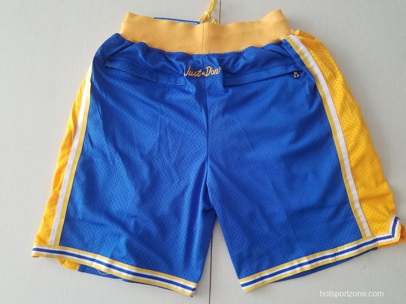 Golden State 1995-96 Throwback Classics Basketball Team Shorts