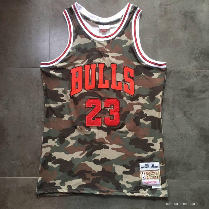 Men's Michael Jordan Camouflage Retro Classic Team Jersey