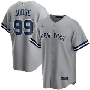 Youth Aaron Judge Gray Road 2020 Player Team Jersey