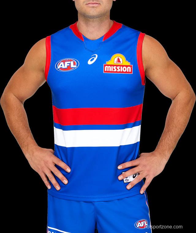 Western Bulldogs 2021 Mens Home Rugby Guernsey
