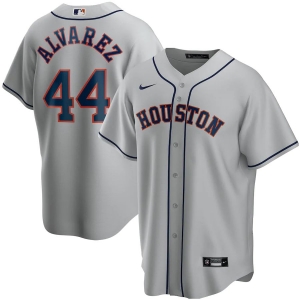 Youth Yordan Alvarez Gray Road 2020 Player Team Jersey