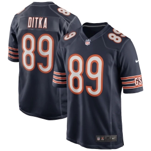 Men's Mike Ditka Navy Retired Player Limited Team Jersey