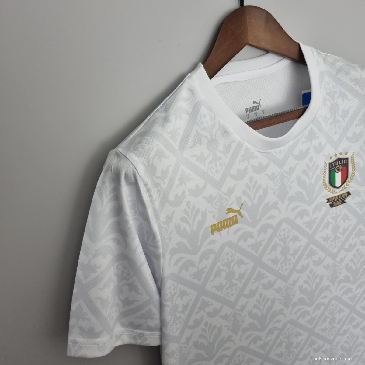 2022 Italian Euro Championship Special Edition White White Soccer Jersey