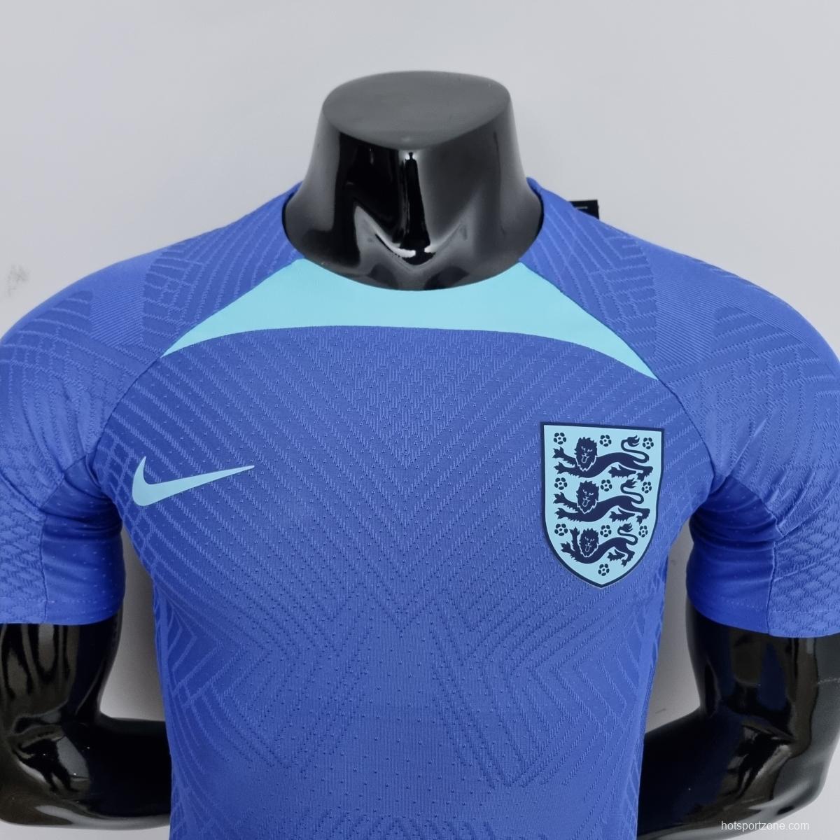 2022 player version England training suit Blue