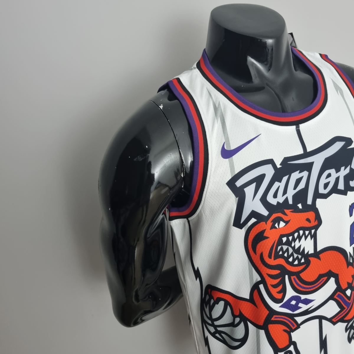Toronto Raptors VANVLEET#23 White NBA Jersey