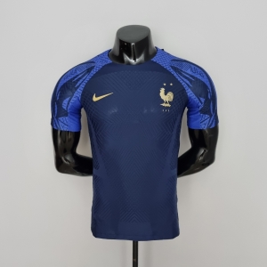 2022 Player Version France Training Suit Blue