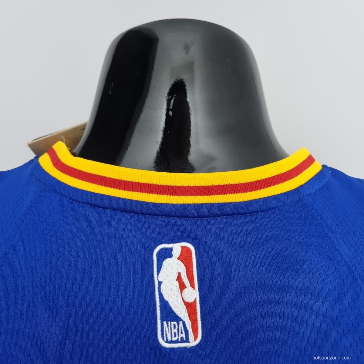 Toscano#95 Golden State Warriors Mexico Exclusive Blue NBA Jersey