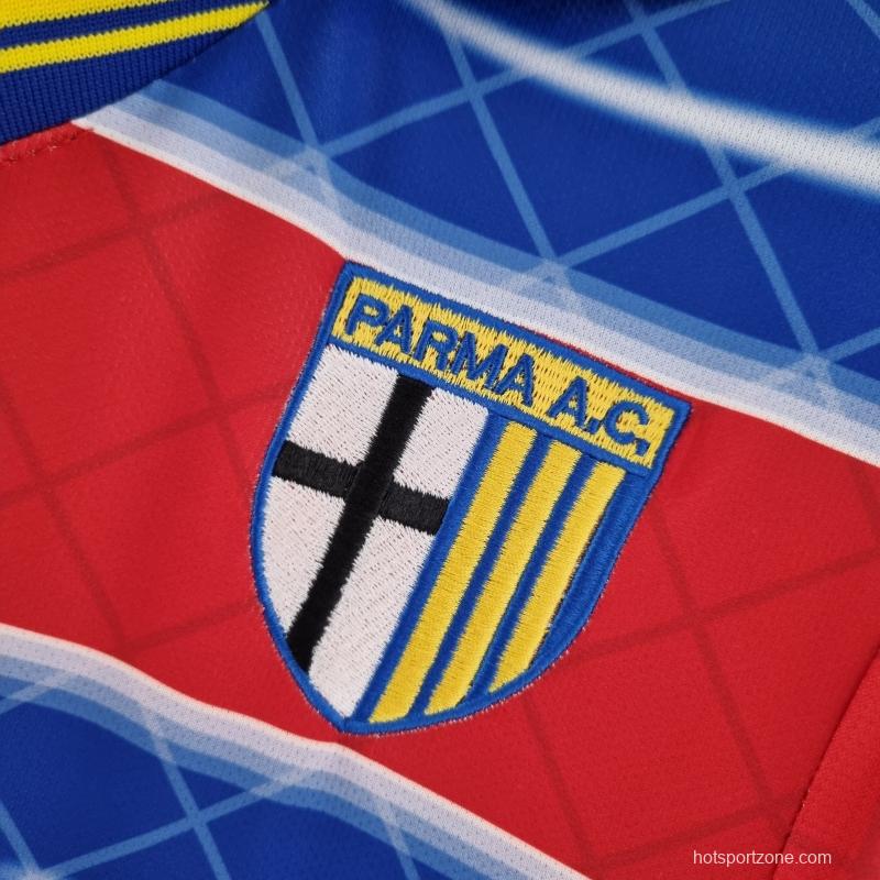 Retro Parma 98/99 Away Soccer Jersey