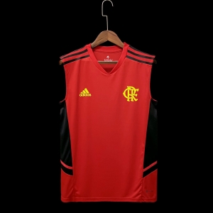 22/23 Flamengo Pre-match Training Red Vest 