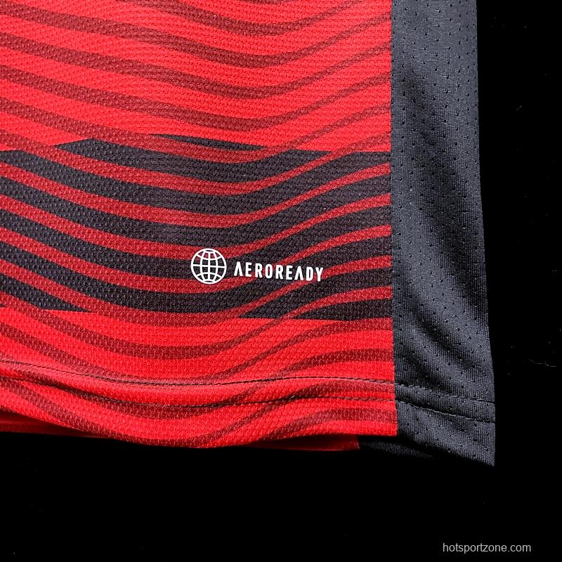 22/23 Flamengo Home  Soccer Jersey