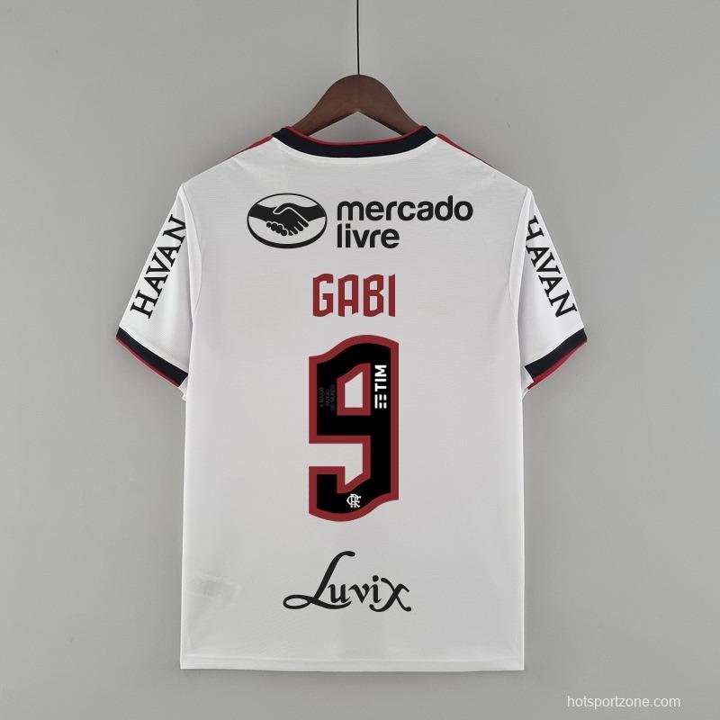 22/23 All Sponsors Flamengo Away  Soccer Jersey