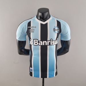 Player Version 22/23 All Sponsors Gremio Home  Soccer Jersey