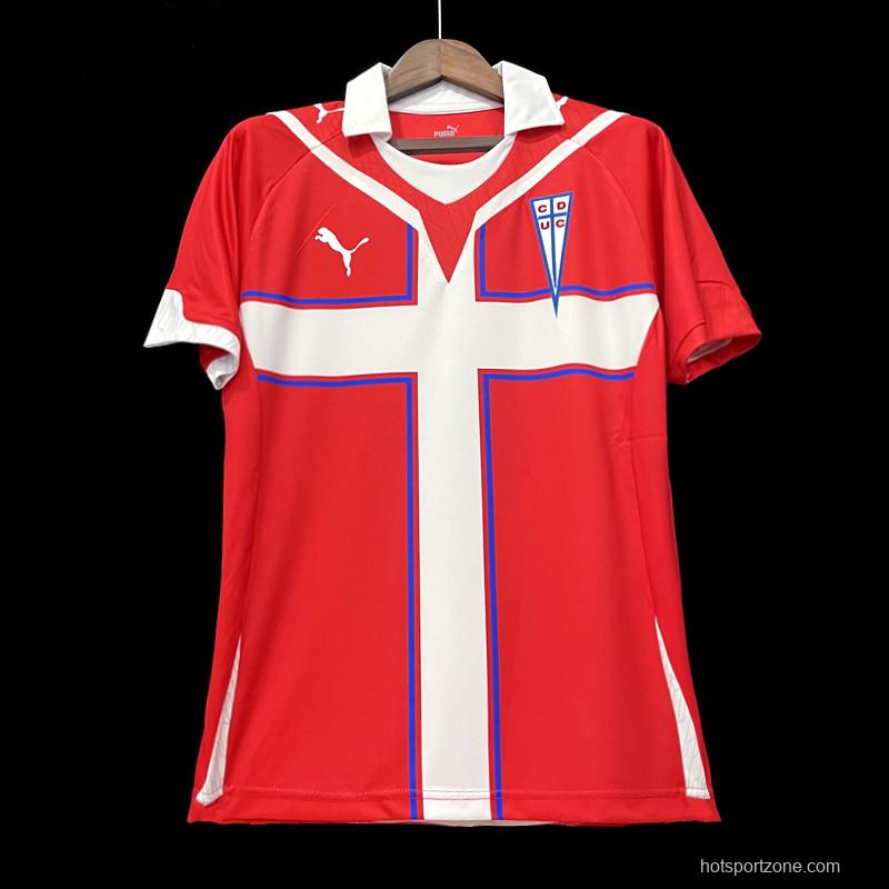 09 10 Catholic Home Red Soccer Jersey