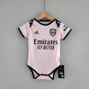 22/23 Arsenal Third Pink Baby Jersey 6-18 Month KM#0018