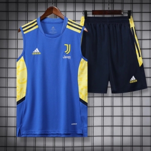 22/23 Juventus Blue Pre-match Training Jersey Vest