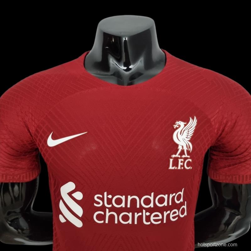 Player Version 22/23 Liverpool Home Soccer Jersey