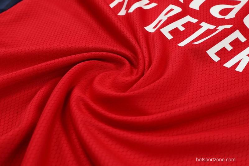 22/23 Arsenal Red Pre-match Training Jersey Vest