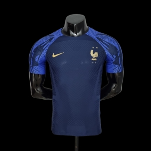 Player Version 2022 France Training Jersey Blue