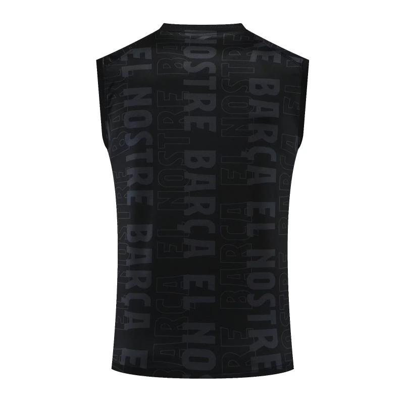 22/23 Barcelona Black Pre-match Training Jersey Vest