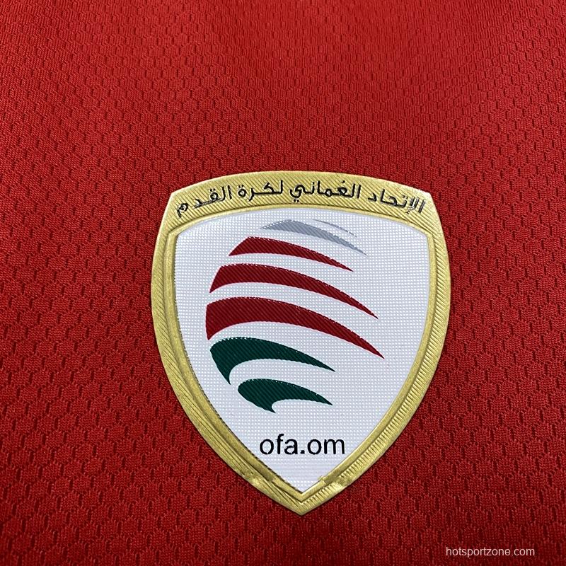 2022 Oman Home Soccer Jersey