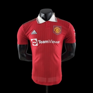 Player Version 22/23 Manchester United Home Soccer Jersey