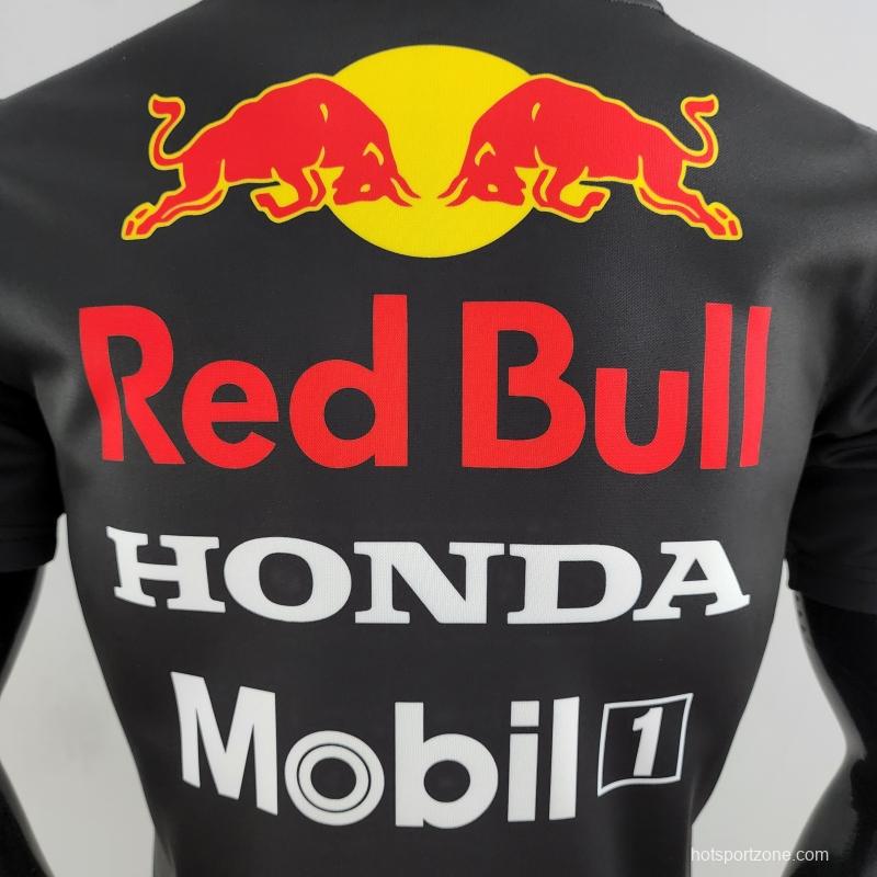 2022 F1 Red Bull Black Jersey #0001