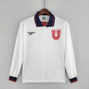 Retro Long Sleeve Universidad De Chile 1998 Home Soccer Jersey