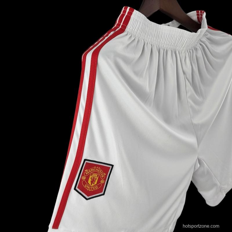 22/23 Manchester United Home Shorts