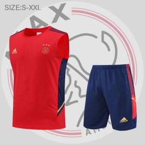 22/23 AFC Ajax Vest Training Jersey Kit Red