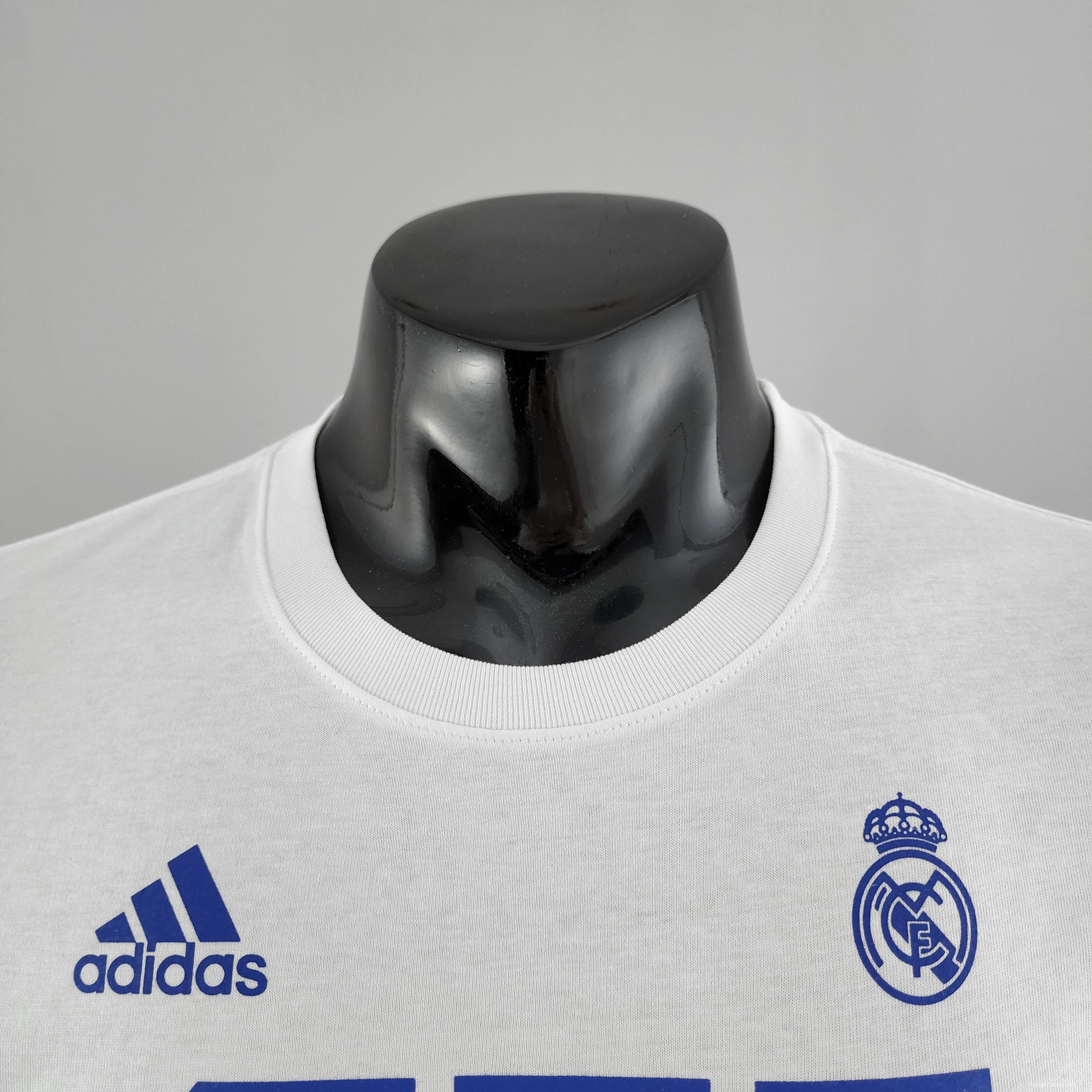 22/23 Real Madrid 14 Champions White  T-Shirts #K000176