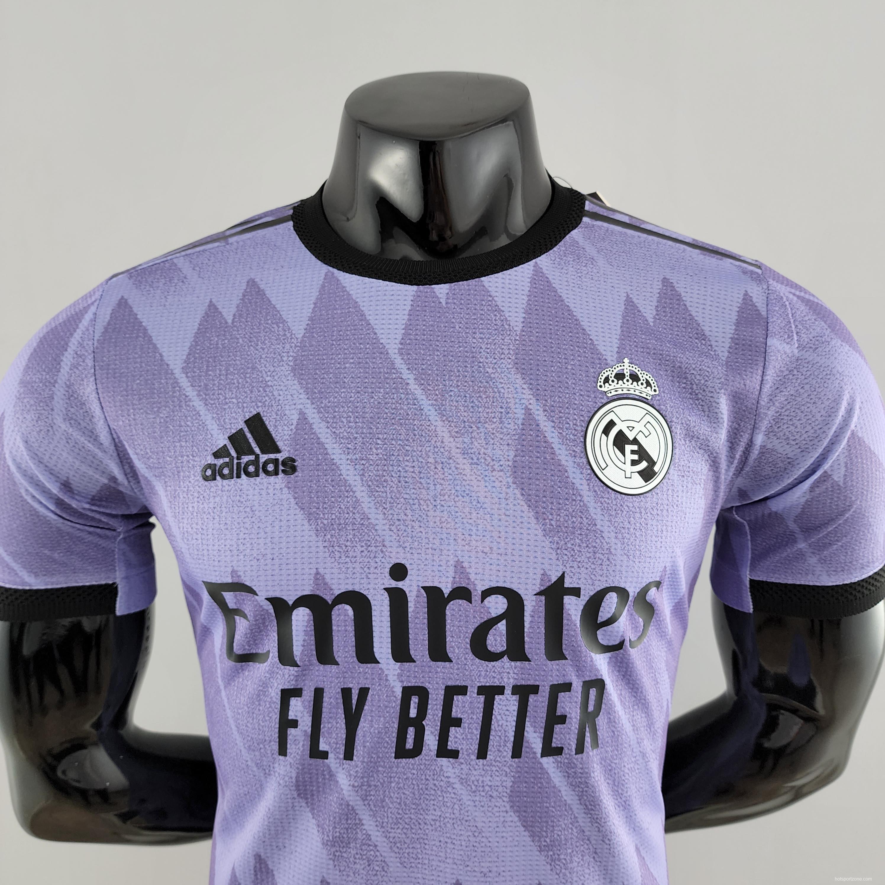 Player Version 22/23 Real Madrid Away Soccer Jersey