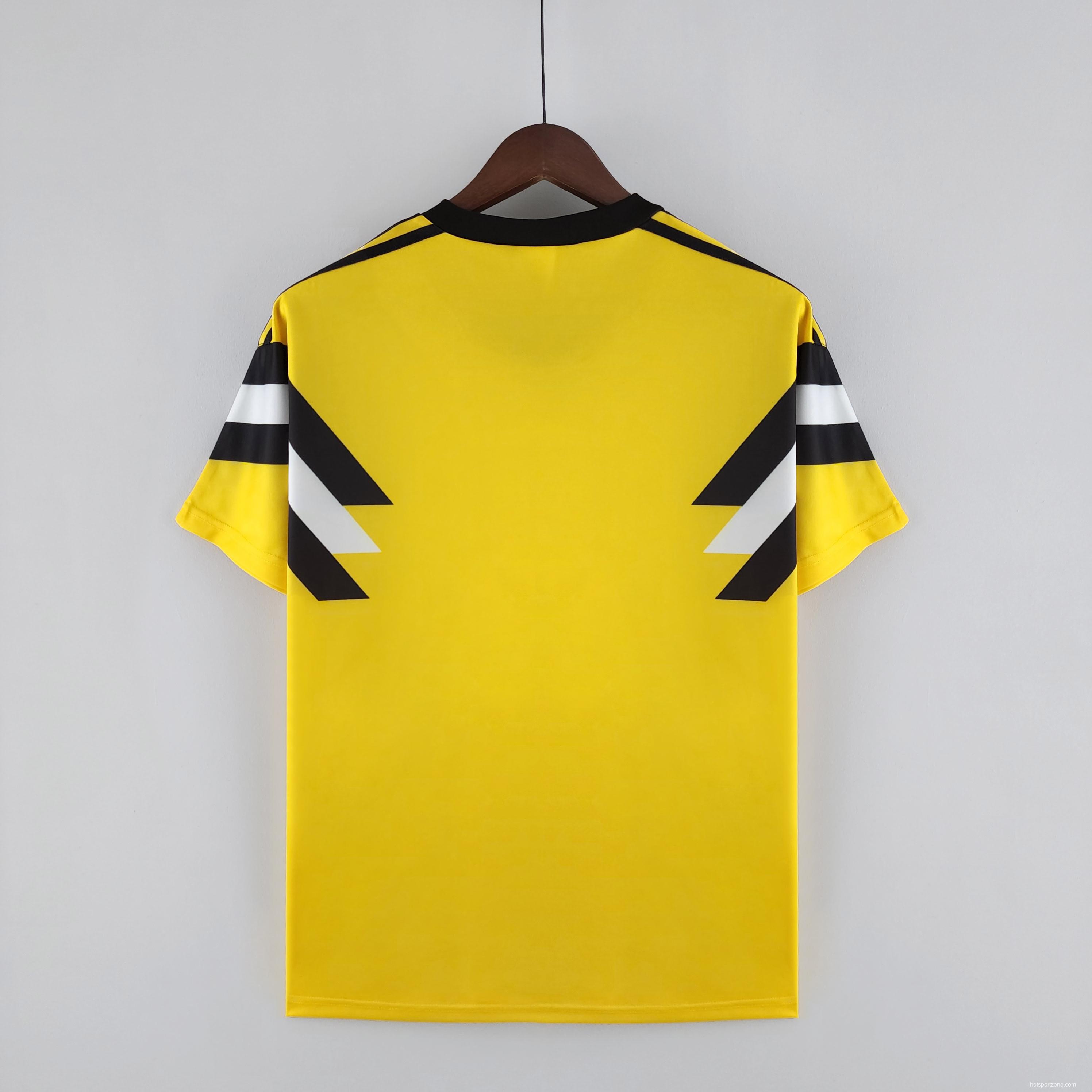 Retro 1989 Dortmund Home Soccer Jersey