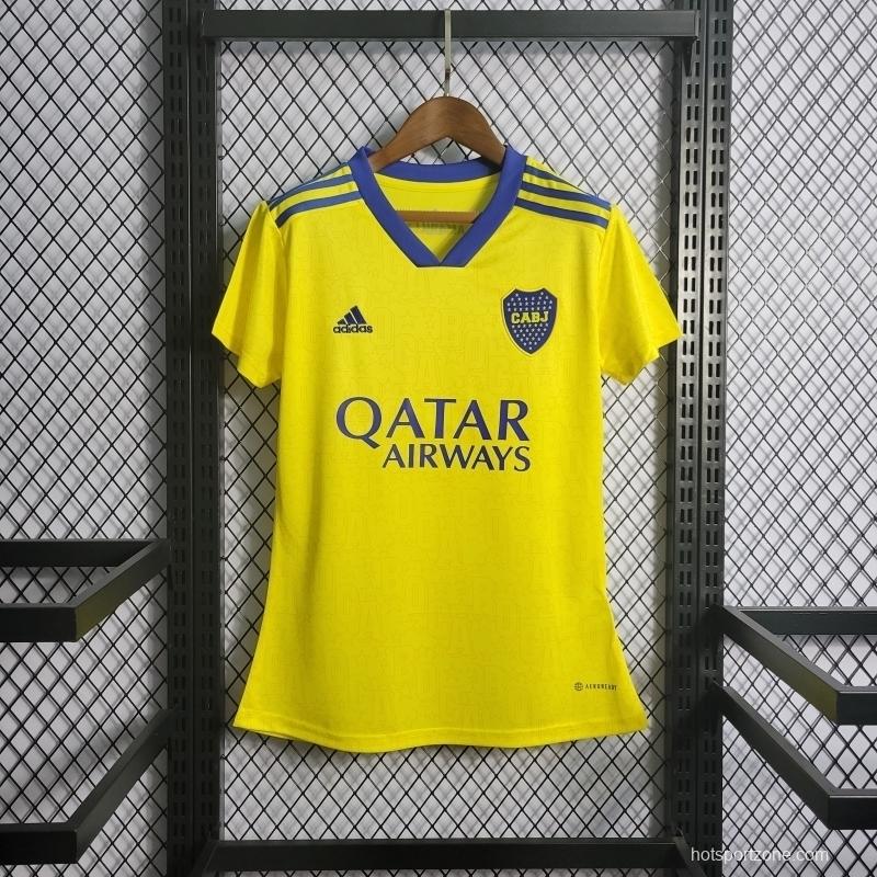 22/23 Woman Boca Juniors THIRD Soccer Jersey