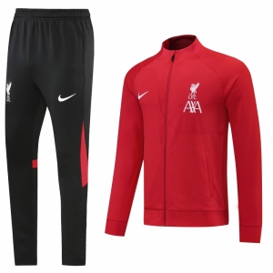 22/23 Liverpool Red Full Zipper Jacket+Long Pants