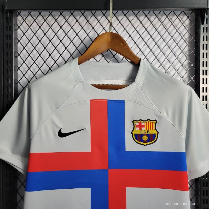 22/23 Barcelona THIRD Soccer Jersey