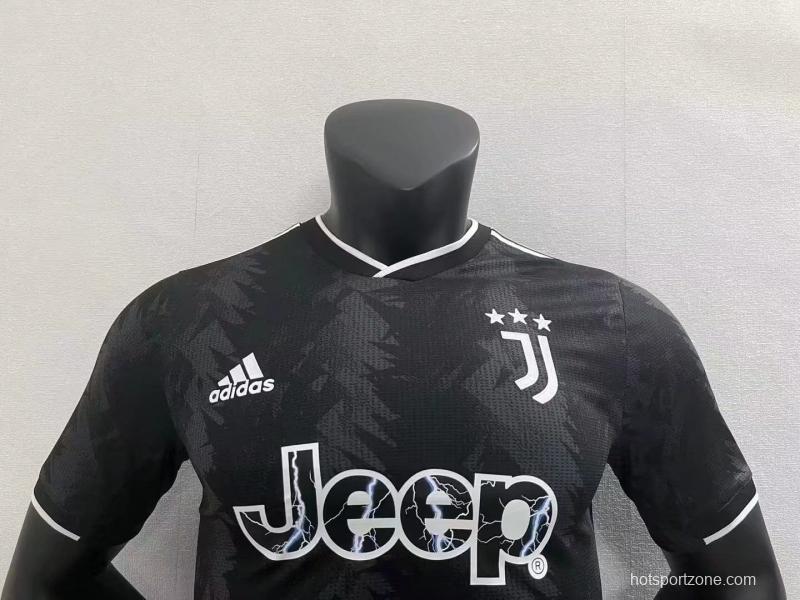 Player Version 22/23 Juventus Away Soccer Jersey