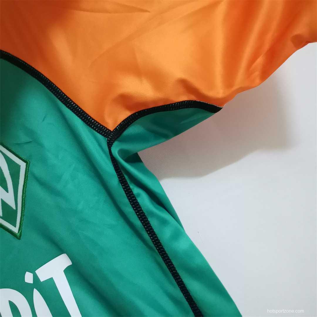 Retro 03-04 SV Werder Bremen Home Soccer Jersey