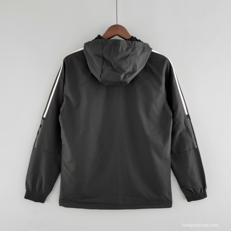 2022 Flamengo Windbreaker Black