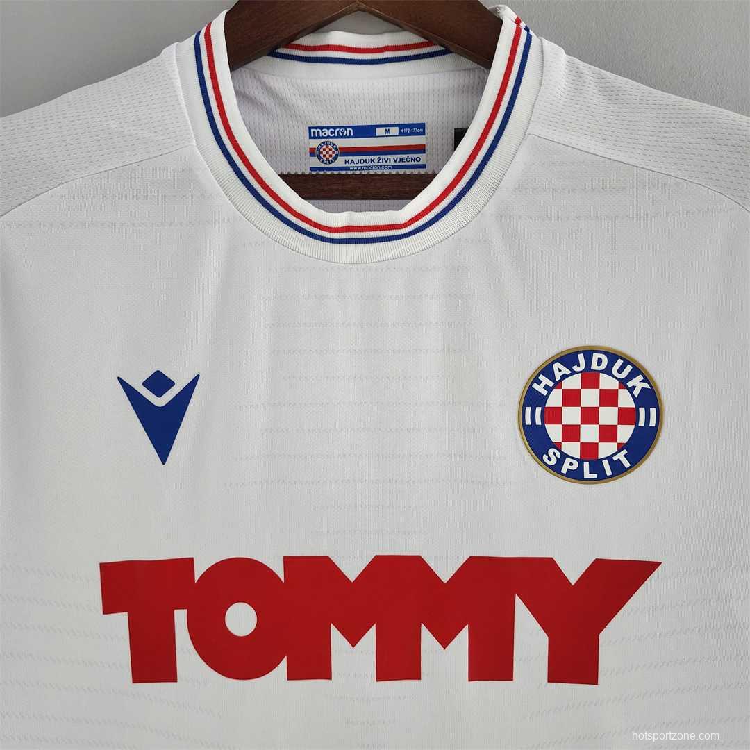 22-23 Hajduk Split Home Soccer Jersey