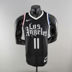 WALL#11 Los Angeles Clippers Black NBA Jersey