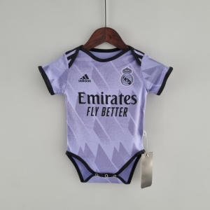 22/23 Real Madrid Away Baby KM#0031 9-12 Soccer Jersey