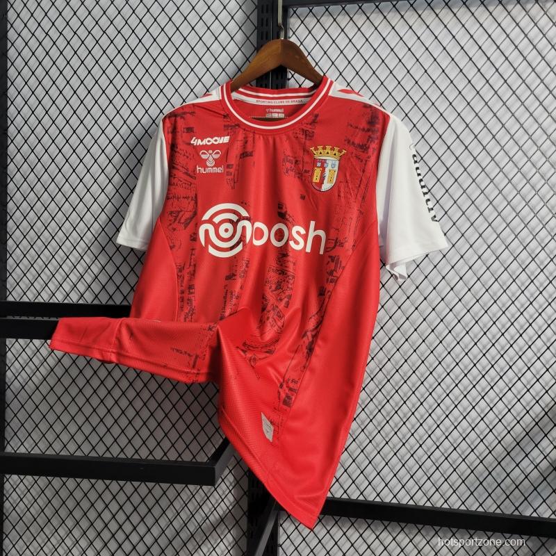 22/23 Braga Home Soccer Jersey